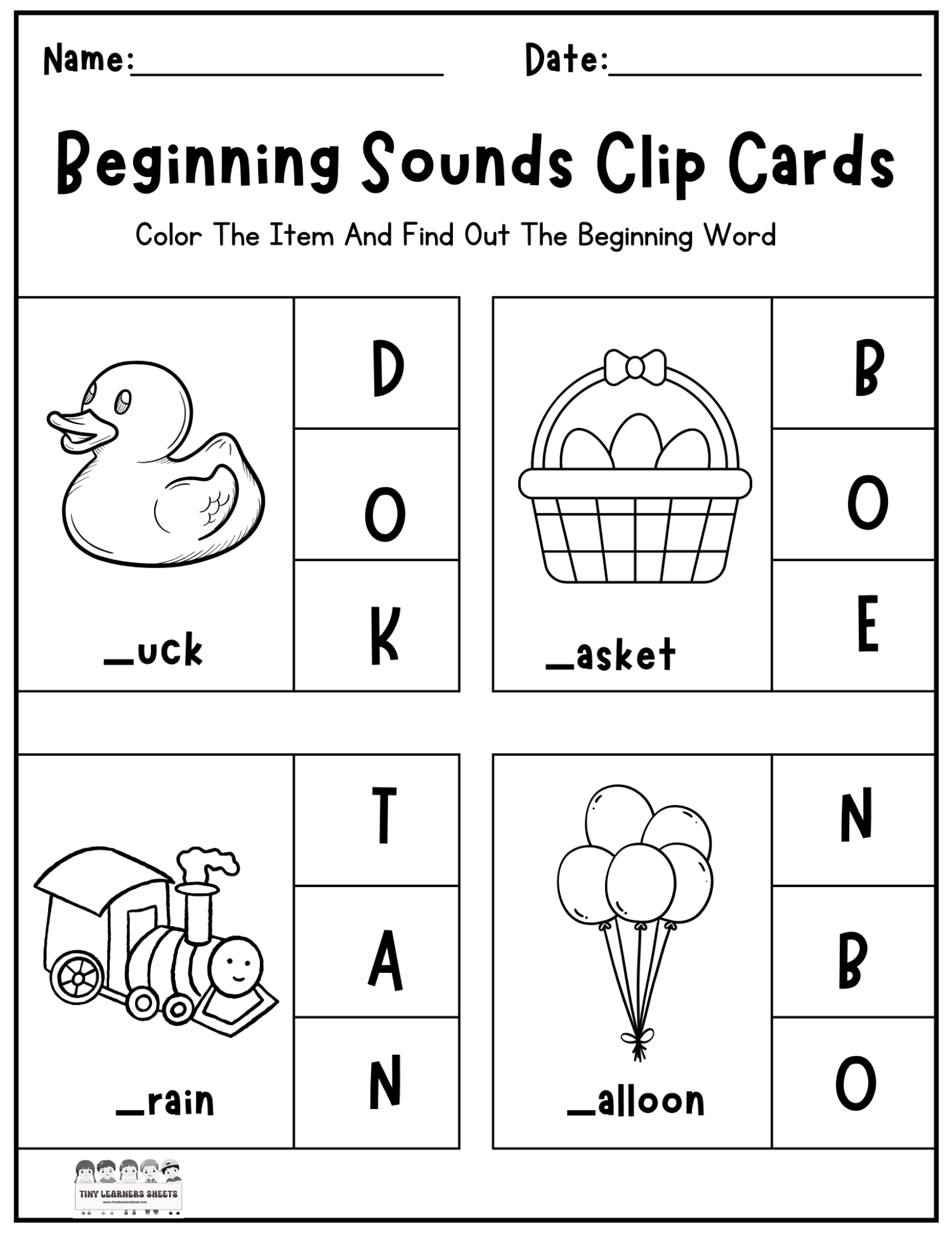 beginning sounds worksheets pdf